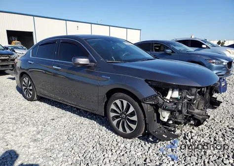 2017 Honda Accord Hybrid from USA, damaged, VIN JHMCR6F31HC005160